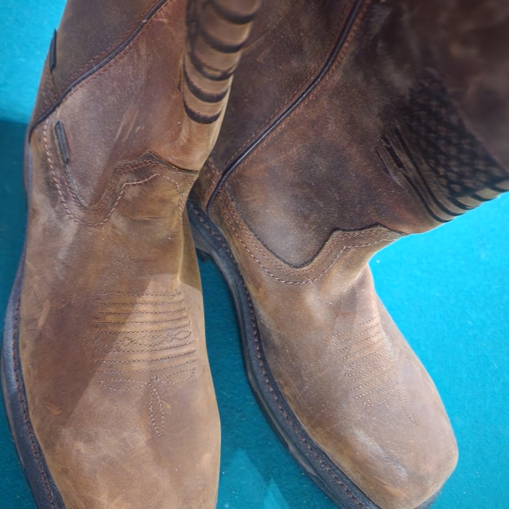 Ariat work boots composite toe brown 12ee